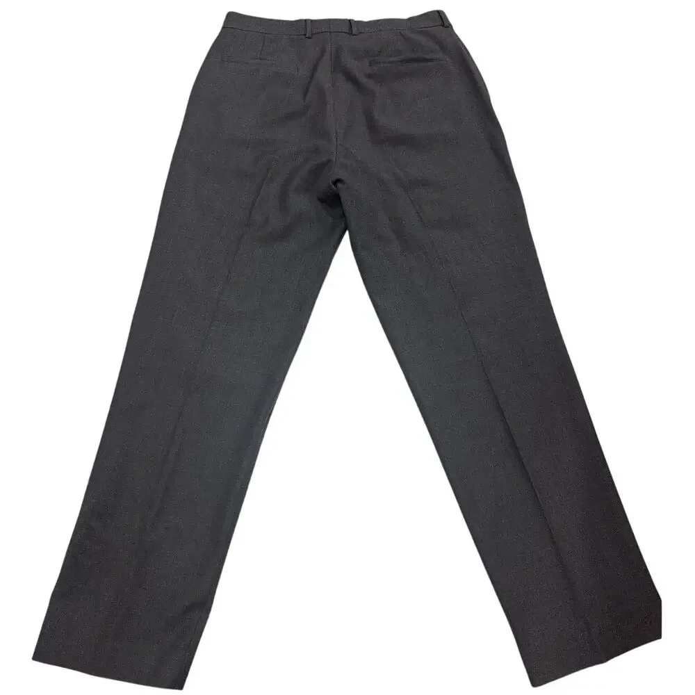 Banana Republic 92% Gray Wool Dress Pants 34W 32L Classic Fit
